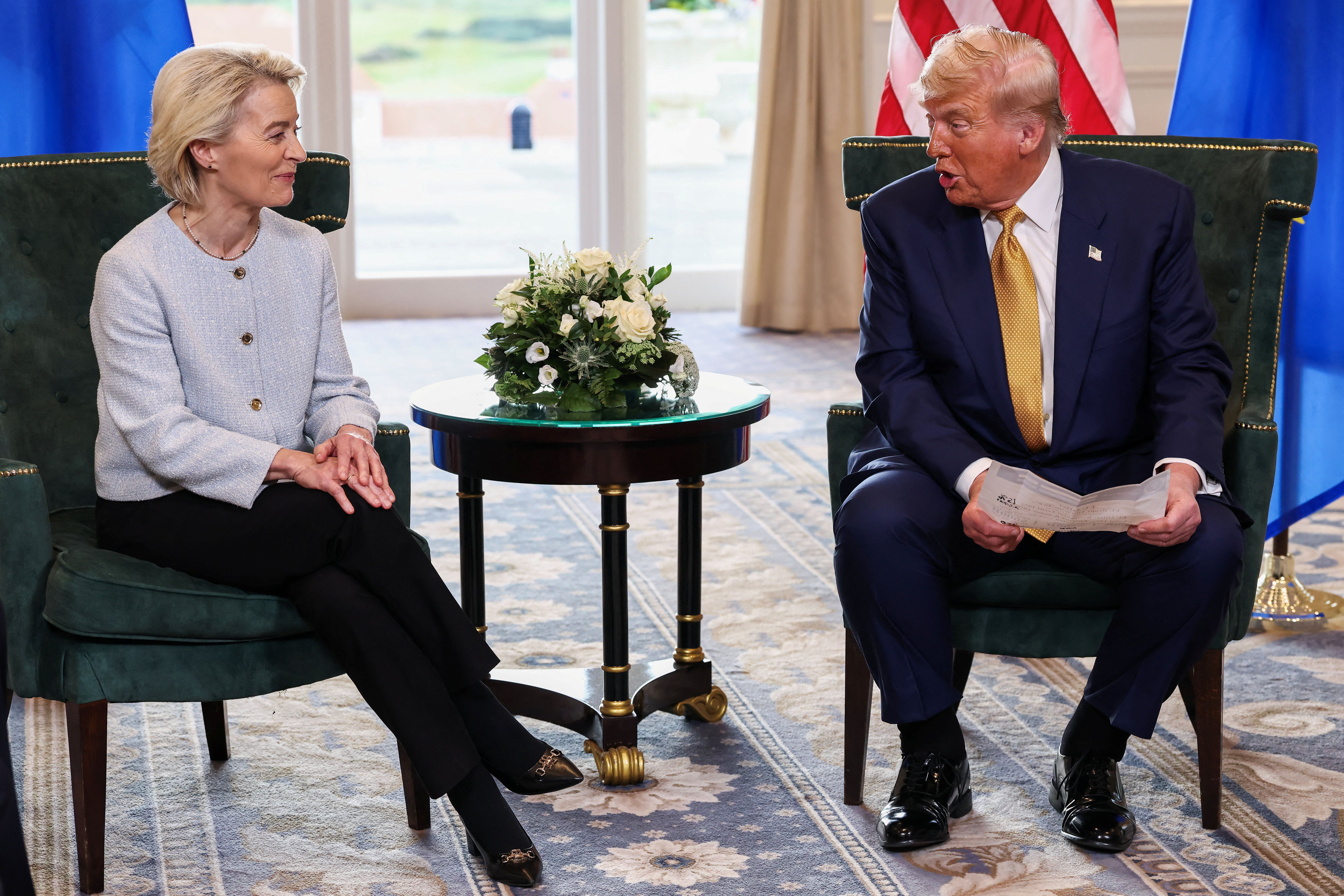 Chefe da União Europeia vai se reunir com Trump e Zelensky na Casa Branca